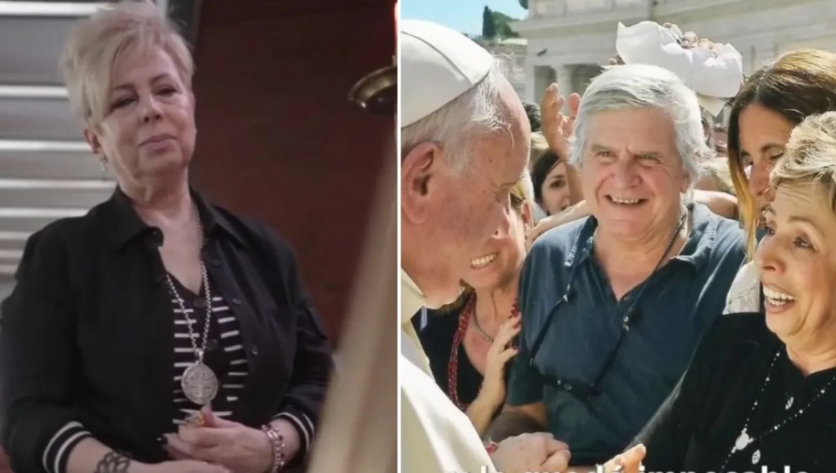 La promesa que el papa Francisco le hizo a una sastre y que cumplió al llegar al Vaticano