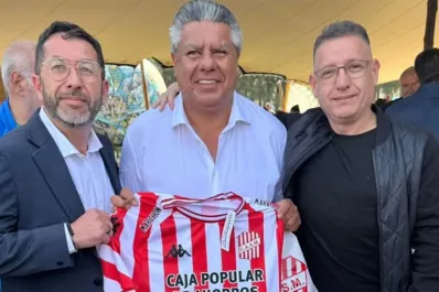 Los dirigentes de San Martín compartieron un almuerzo con Chiqui Tapia en el predio de Ezeiza