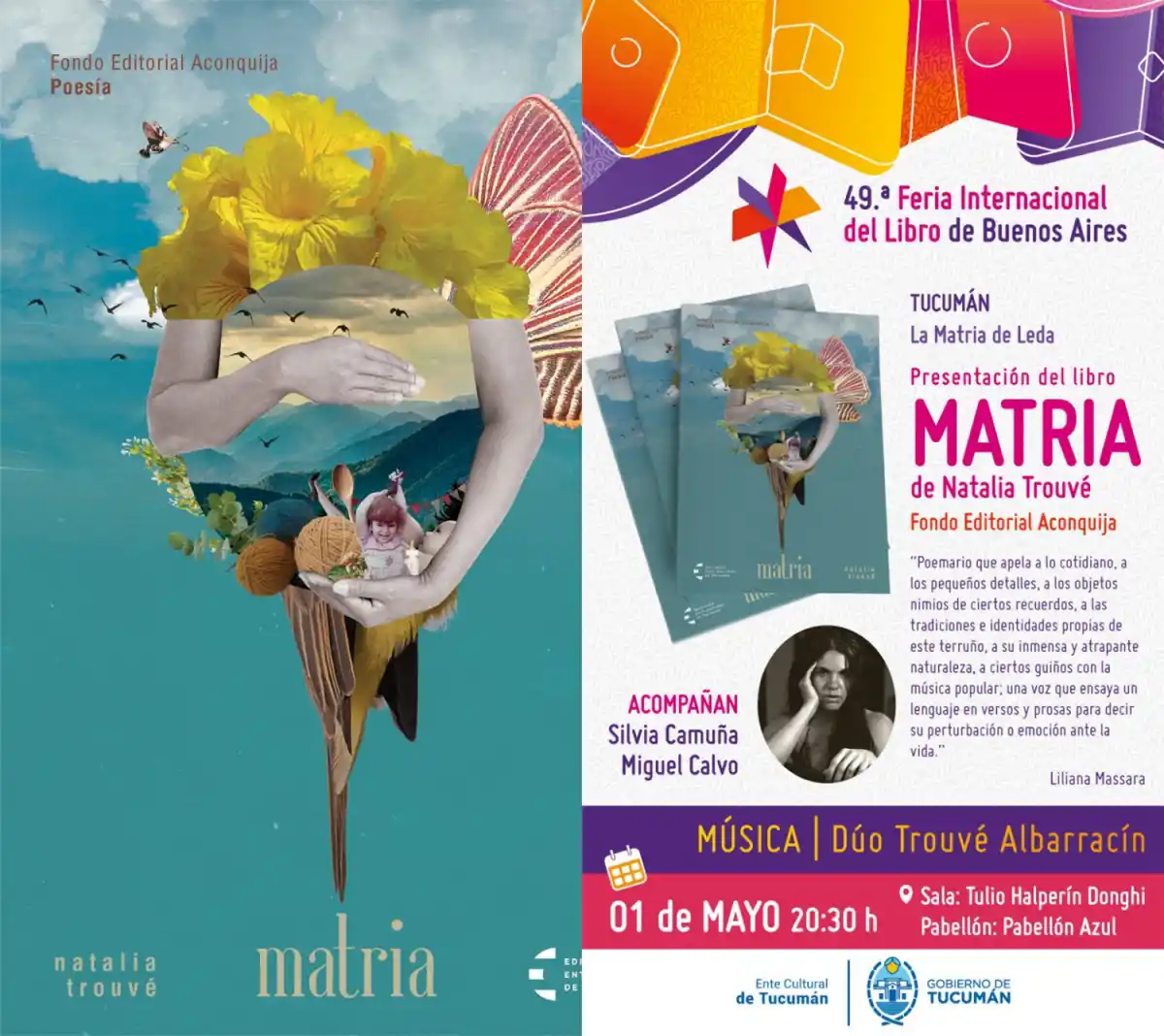 El poemario “Matria”, de Natalia Trouvé, integra las actividades del espacio Tucumán