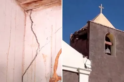 El balance del sismo  La Rioja: derrumbes de casas, grietas en el suelo y temor entre los vecinos