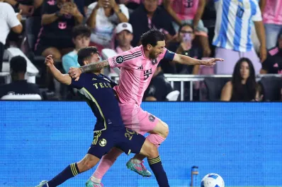 El nuevo cruce entre Andrés Cubas y Lionel Messi en la derrota de Inter Miami