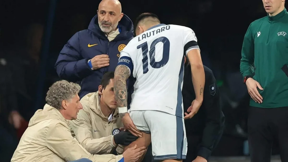 Se confirmó la lesión de Lautaro Martínez en Inter: ¿llega a la revancha de las semifinales de la Champions League?