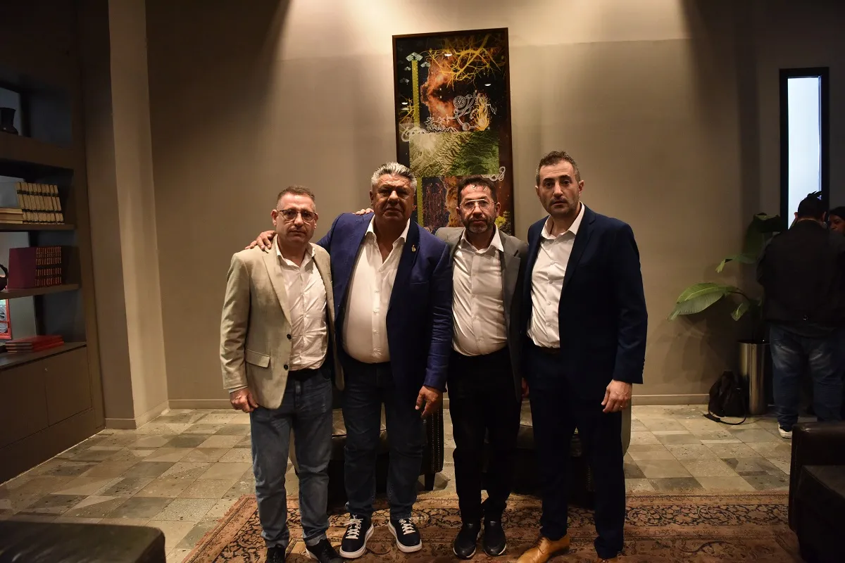 La visita de Claudio Tapia a San Martín: señales de reconciliación, tras años de distancia