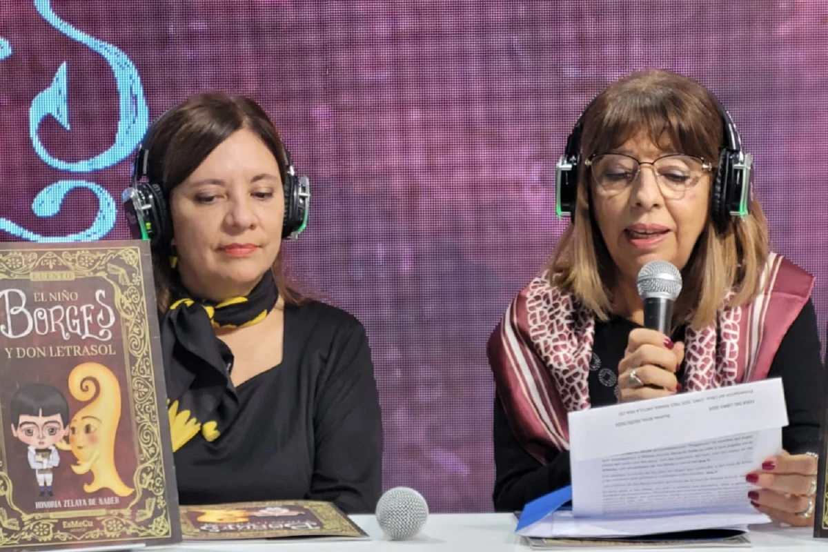 Se presentó  El niño Borges y Don Letrasol en la Feria del Libro