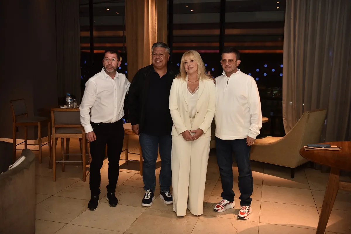 La visita de Claudio Tapia a San Martín: señales de reconciliación, tras años de distancia