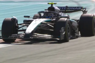 El piloto más joven de la Fórmula 1 largará primero el Gran Premio de Miami: el italiano Antonelli de 18 años sorprendió