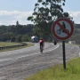 Prohibido circular en bicicleta: la contradicción reina en la ruta a El Cadillal