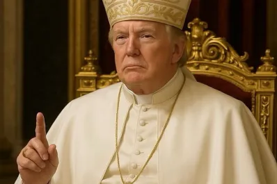 Donald Trump publicó una imagen vestido de Papa, se convirtió en viral y ya causó polémica