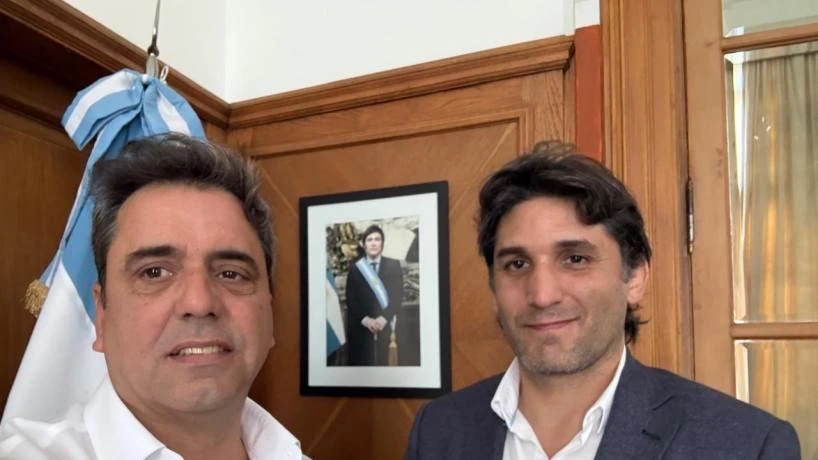 Lisandro Catalán y Manuel Guisone.