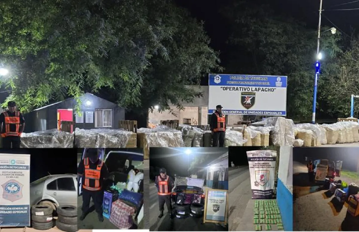 “Operativo Lapacho”: un fin de semana con secuestros de coca, cubiertas y mercadería ilegal en controles fronterizos