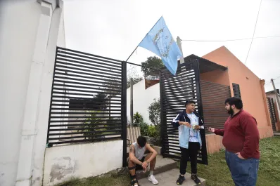 Comenzaron la previa a las tres de la mañana y esperan una victoria de Deportivo Aguilares: Es el clásico más importante del sur