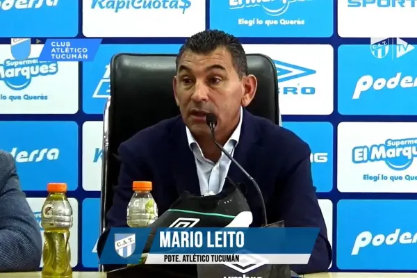 La desafiante declaración de Mario Leito: No sé si habrá algo que me desanime, yo a la noche duermo tranquilo