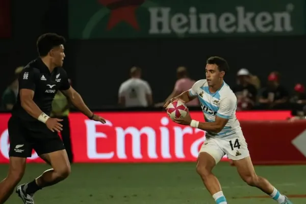 Los Pumas 7s finalizaron cuartos en el Seven de Los Ángeles tras la dura derrota frente a Nueva Zelanda