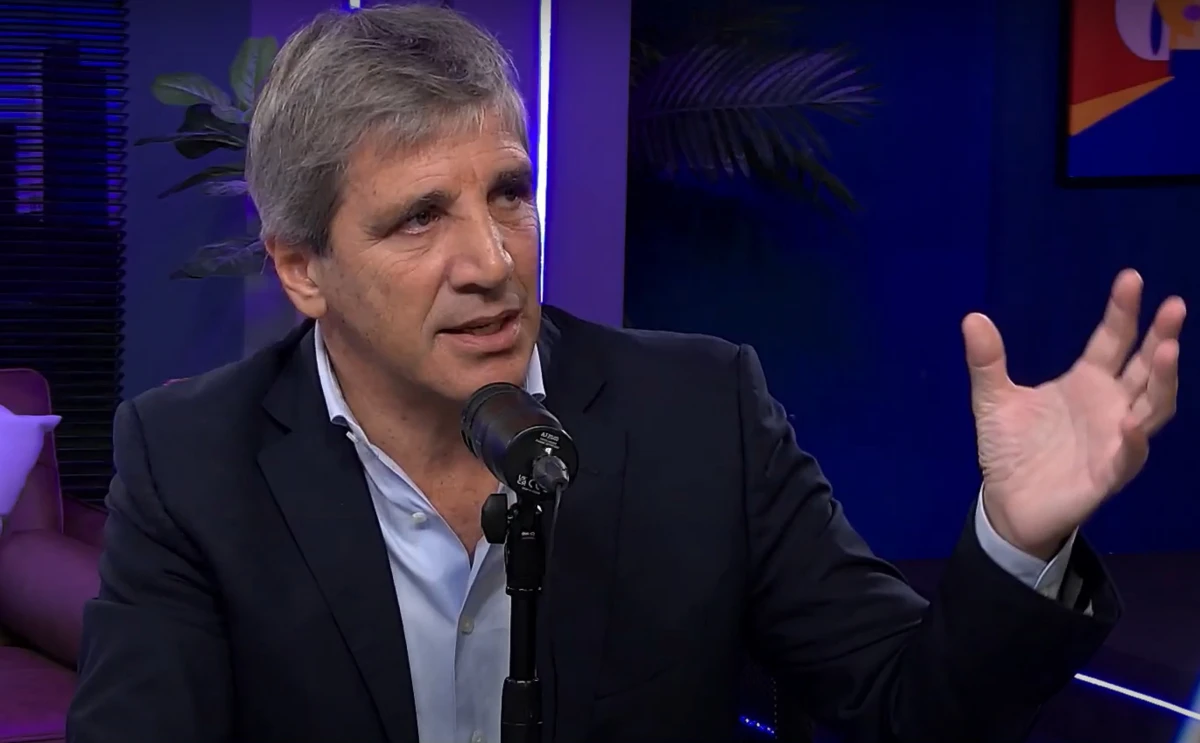 Luis Caputo. CAPTURA DE VIDEO