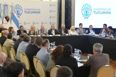 Qué se dijo en la reunión que mantuvieron Jaldo, Chahla y sus gabinetes