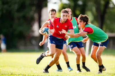 Video: el try del tucumano Martiniano Arrieta para Los Pumitas contra los All Blacks en el Rugby Championship M20