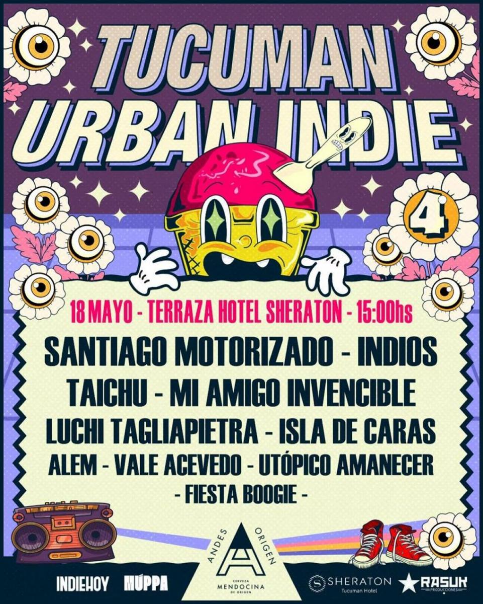 GRILLA. La terraza del Sheraton será el escenario de esta cuarta edición que mezcla lo urbano y lo indie.
