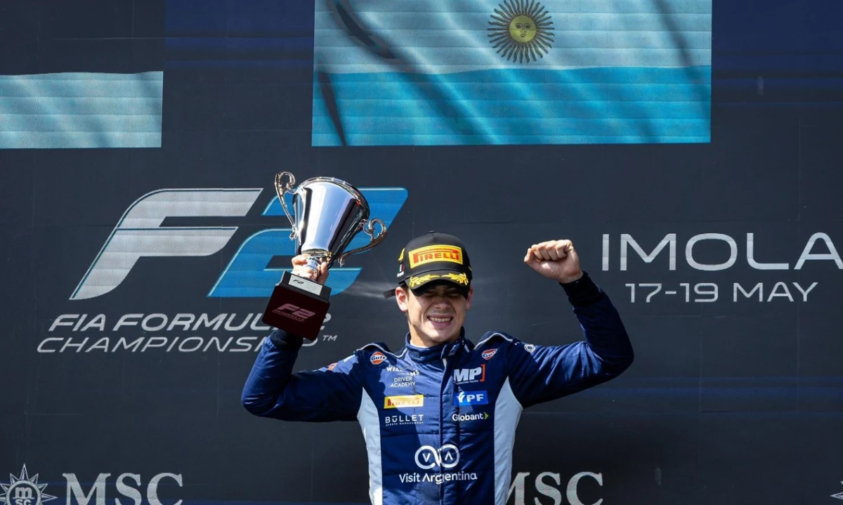 Los grandes antecedentes de Colapinto en Imola, el circuito donde debutará con Alpine en la Fórmula 1