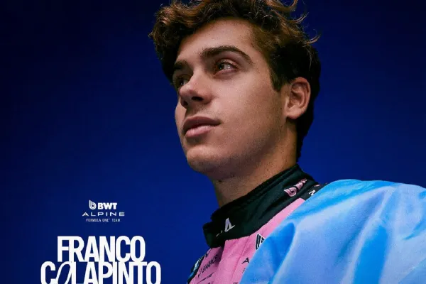 La reacción de Franco Colapinto tras el anuncio de su regreso a la Fórmula 1