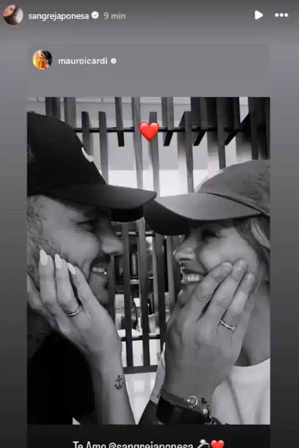 La foto que confirmaría el compromiso de la China Suárez con Mauro Icardi