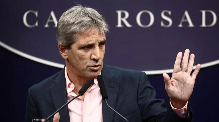 Luis Caputo, ministro de Economía.