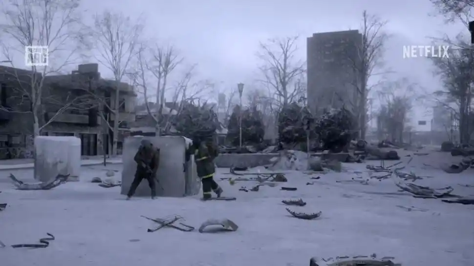 DESPUÉS. Los efectos visuales sobre el fondo del plano en la serie.