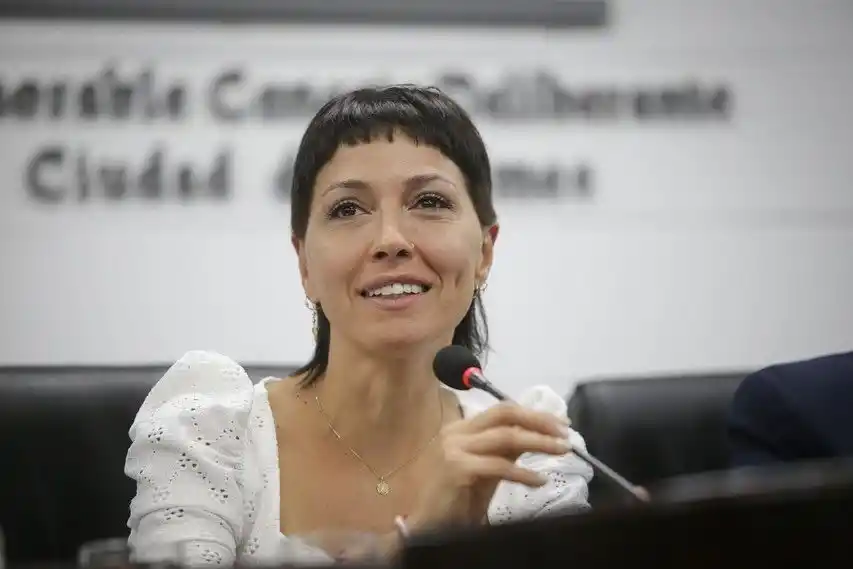 PROVOCACIÓN. “Métanse la cultura de la cancelación en el bolsillo”, posteó la camporista Mayra Mendoza en sus redes.