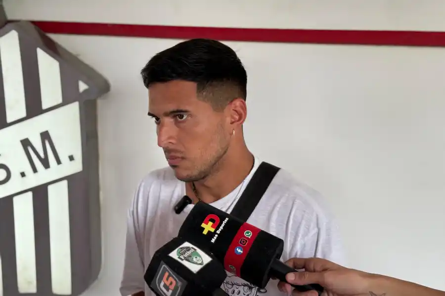 GOLEADOR. Martín Pino viene de convertir contra Colegiales y quiere extender su buena racha.