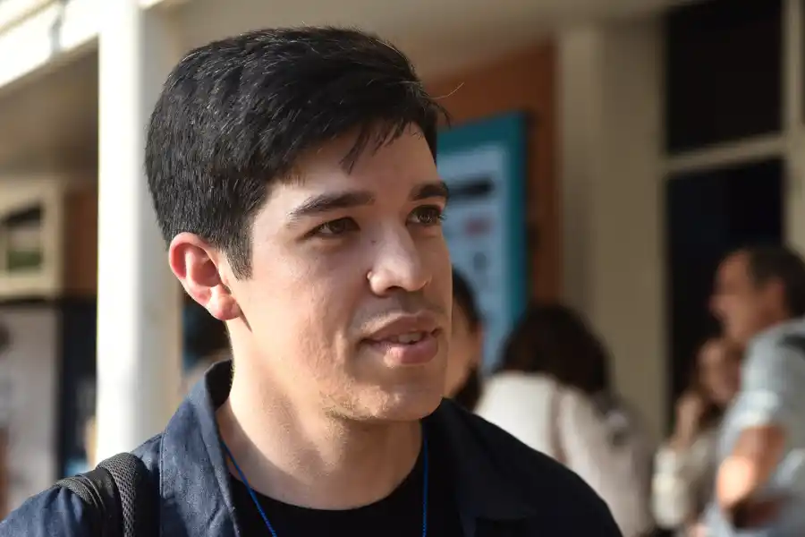 TAMBIÉN PRESENTE. Patricio decidió asistir para abrir su umbral de oportunidades laborales. / OSVALDO RIPOLL, LA GACETA