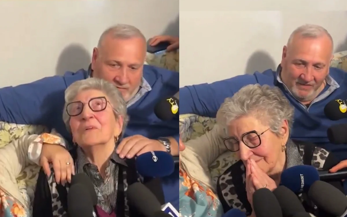 María Maddalena Tadini espera a su hijo de regreso en casa.