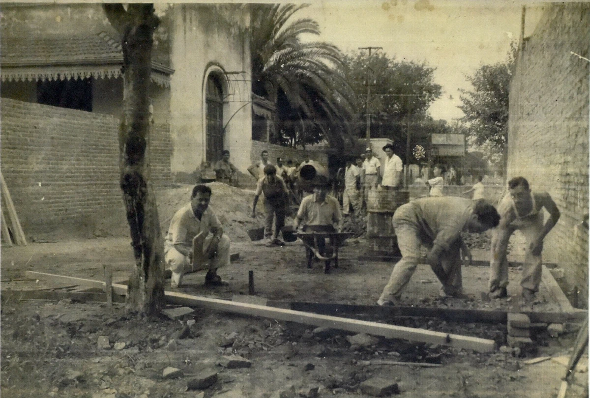 En 1957, Unión Oeste creó su cancha de bochas.