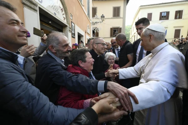La primera salida del papa León XIV
