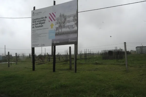 Procrear II: la obra se reiniciará en julio, según Jaldo