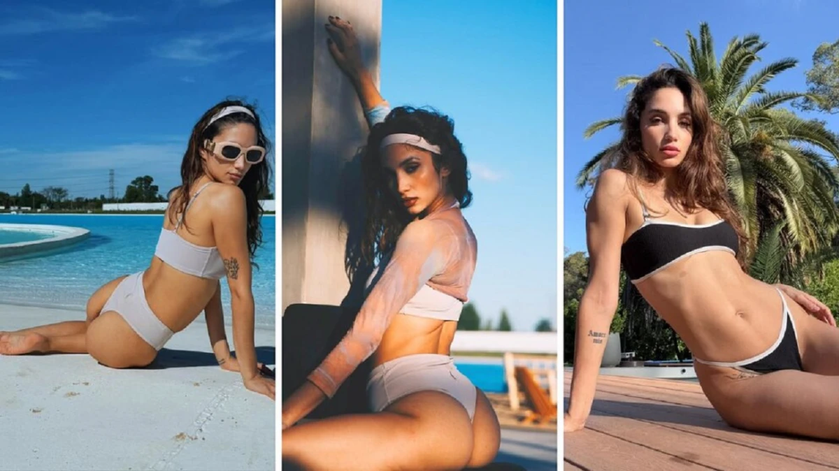 Tras separarse de Alex Caniggia, Melody Luz se lanzó como modelo en una plataforma para adultos