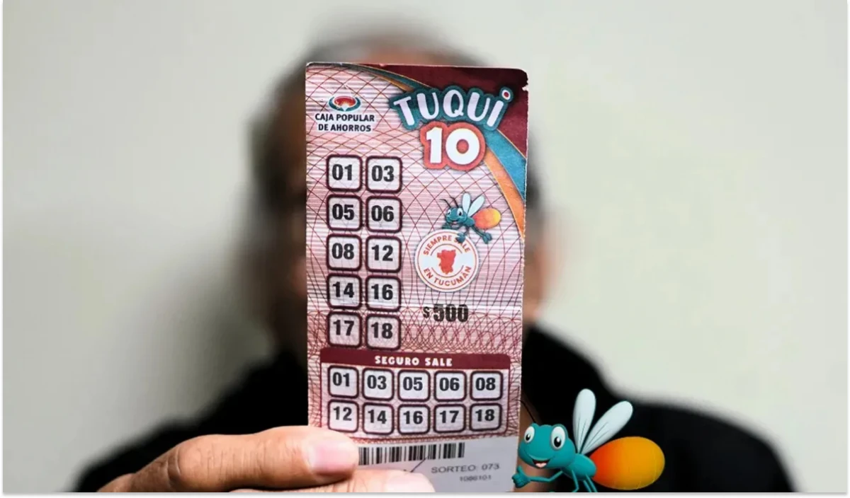 Tuqui 10: cómo salió el sorteo del domingo 11 de mayo