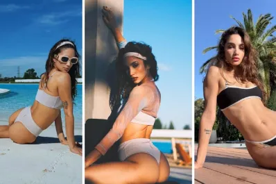 Tras separarse de Alex Caniggia, Melody Luz se lanzó como modelo en una plataforma para adultos
