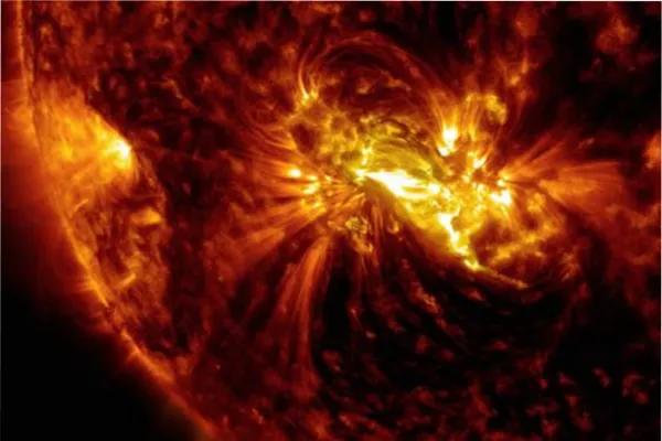 Una mancha gigante y seis erupciones: el Sol fue un caos por una semana