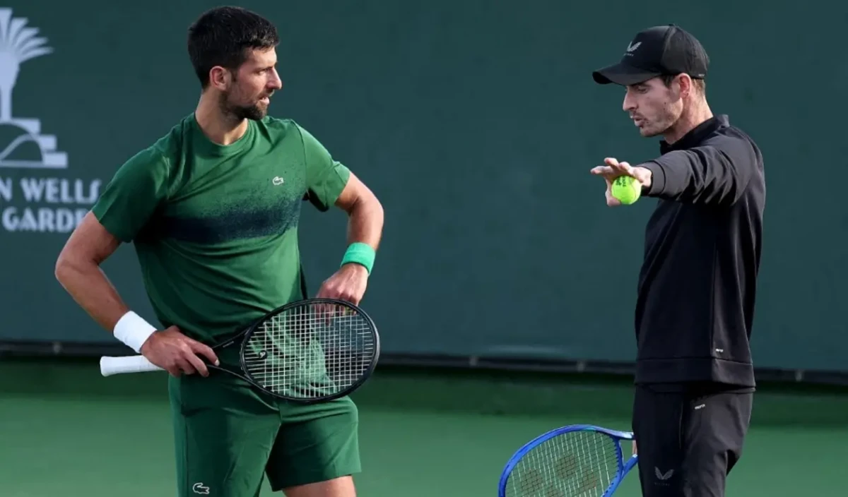 Sorpresa en el tenis: Andy Murray dejó de ser el entrenador de Novak Djokovic