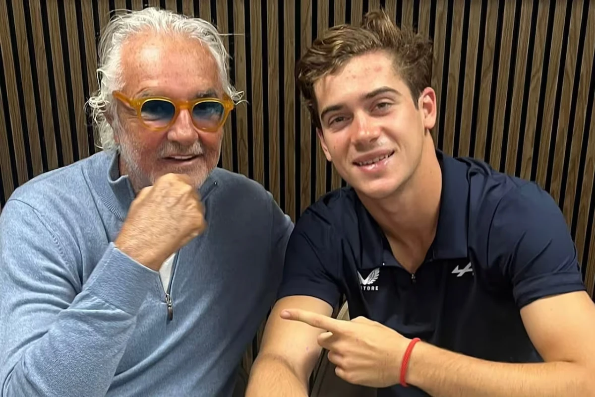 El mensaje de Briatore antes del debut de Franco Colapinto en Alpine en la Fórmula 1: “Días ajetreados”