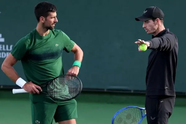 Sorpresa en el tenis: Andy Murray dejó de ser el entrenador de Novak Djokovic