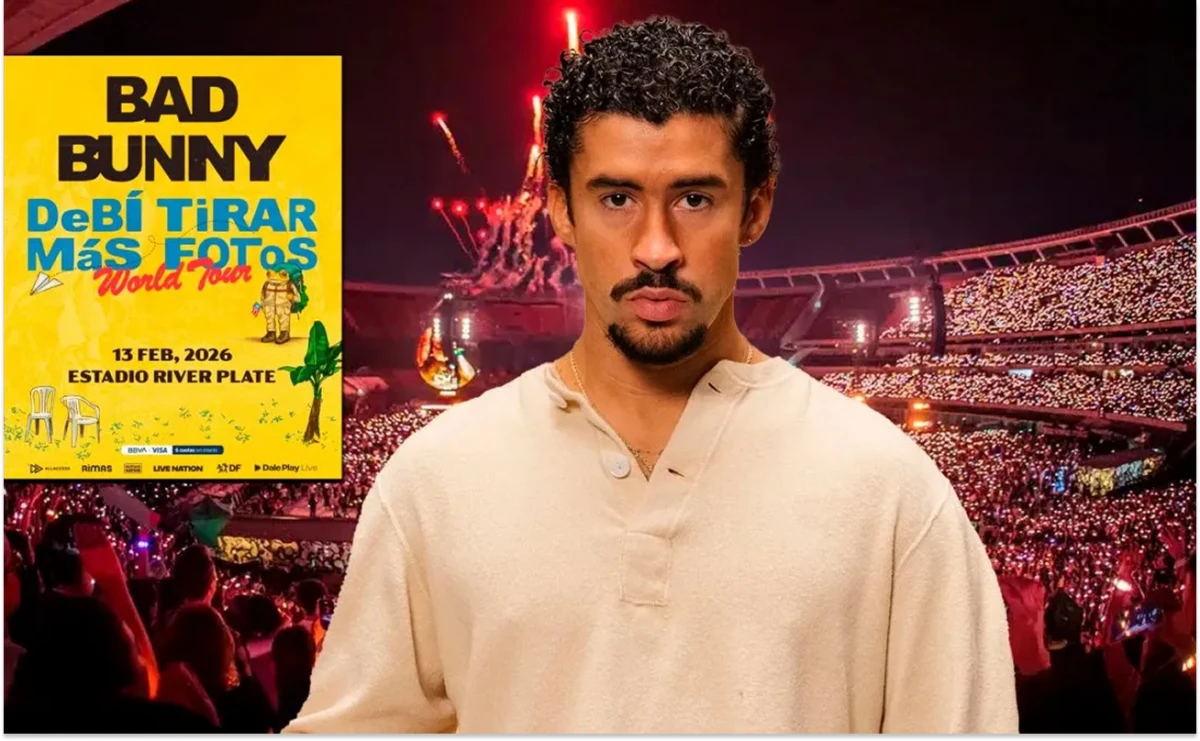 Bad Bunny agotó dos fechas en Argentina y lanzó una tercera: ¿cómo comprar entradas?
