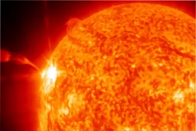 Una masiva erupción solar cortó las comunicaciones en dos continentes