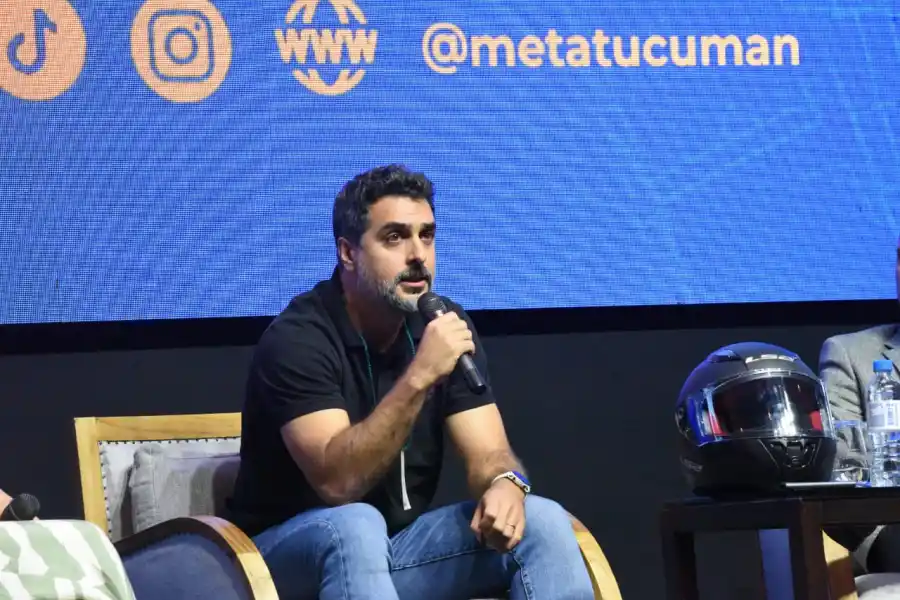 Matías Mahtuk, representante de Yuhmak. LA GACETA/  Foto de Analía Jaramillo.