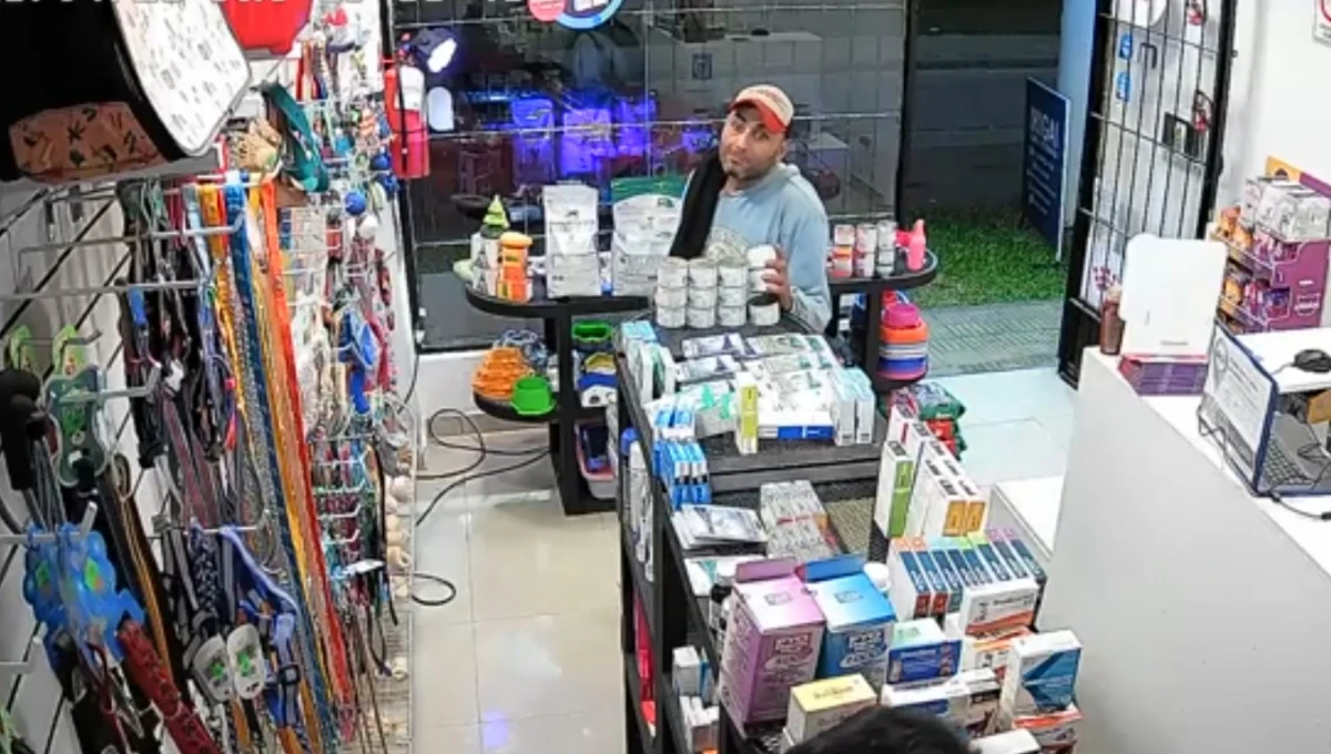Robó en una veterinaria haciéndose pasar por cliente y terminó preso