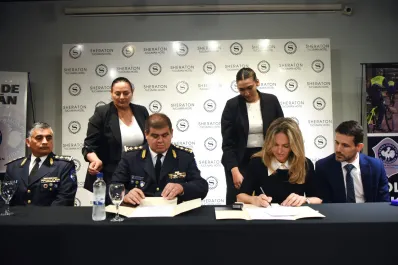 La Policía de Tucumán firmó un convenio de beneficios con el hotel Sheraton
