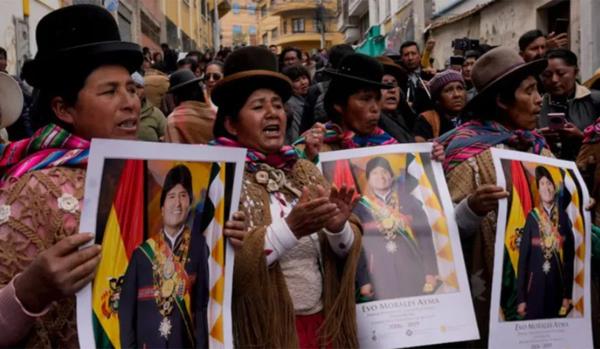 Marcha en Bolivia para exigir que se habilite la candidatura de Evo Morales