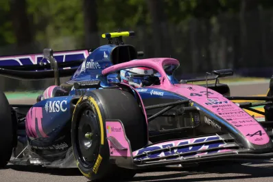 La reacción de Colapinto tras su debut con Alpine: “Fue un gran primer día en Imola”