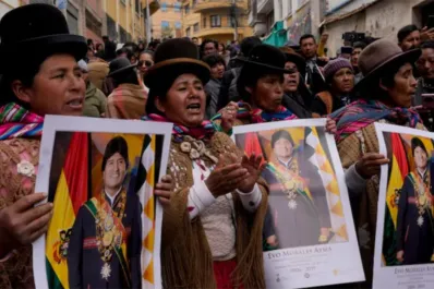 Marcha en Bolivia para exigir que se habilite la candidatura de Evo Morales