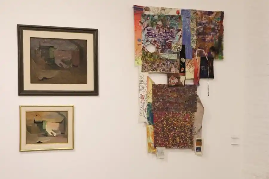 CREACIÓN TEXTIL. Un trabajo de Blanca Machuca integra la muestra.