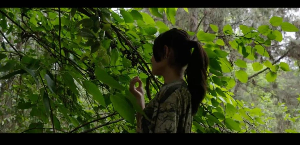 ESCENA. En “Tierra Citrus”, rodada en Alpachiri, la protagonista es la prima de la directora, Ayelén Agüero.